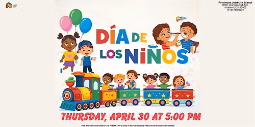 Dia de los Ninos at Ponderosa Joint-Use Branch