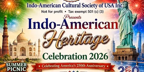 Indo American Heritage celebration 2026