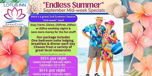 2nd Summer Season - Great weather & fantastic rates ...