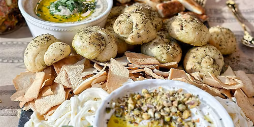 Dips & Sips - Levantine Mezza Grazing & Wine Tasting Experience
