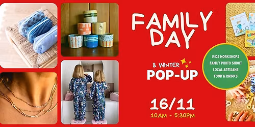 SOMA Family Day & Winter Pop-Up \u2728 (free entry)