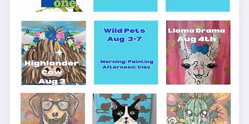 Summer Art Camps Aug 3-7