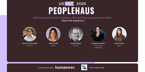 PeopleHaus Sydney \u00b7 Sept 2026: Where People, Talent & Culture Teams Align