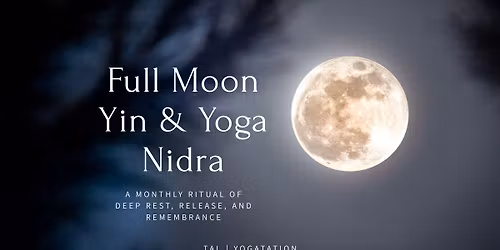 Full Moon Yin + Yoga Nidra