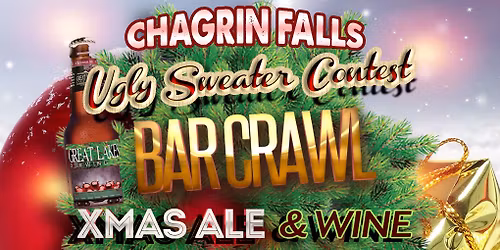 Ugly Sweater Christmas Ale Crawl Chagrin Falls 2025