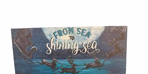 Large 2Foot Wood Sign Workshop