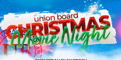 Christmas Movie Night - UB