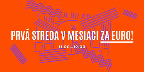 Prv\u00e1 streda v mesiaci za euro!