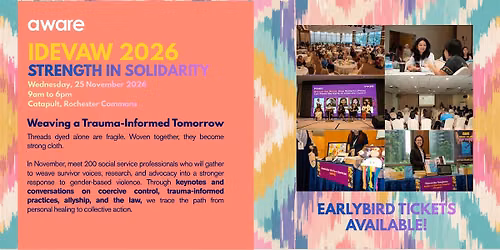 IDEVAW 2026: Weaving a Trauma-Informed Tomorrow
