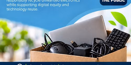 E-Waste Drive with PCs for People and Achieve Services
