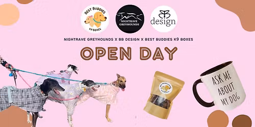 Nightrave Greyhounds, BB Design and Best Buddies Shop Open Day