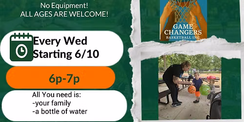 FREE FAMILY WORKOUT GROUP AT THE PARK WEDNESDAYS