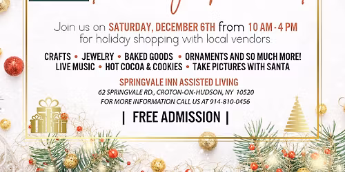 Bethel Springvale Inn's Annual Holiday Market