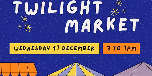 Twilight market in the quarry - produce, arts and crafts, live music, street food and drinks!
