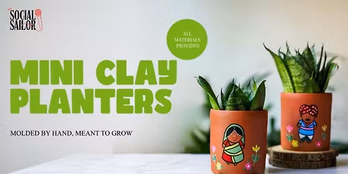 Mini Clay Planters - Ahmedabad
