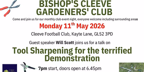 Bishops Cleeve Gardeners' Club Event Night