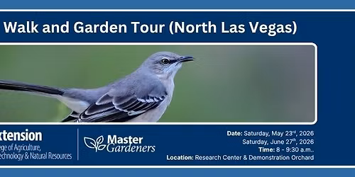 Bird Walk and Garden Tour (North Las Vegas)