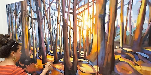 Paint a Loose & Luminous Forest, 2 Days
