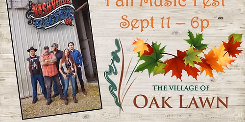 NEC live country music @ Oak Lawn FALL FEST!