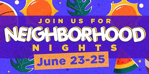 Neighborhood Nights - Hollybrook Park