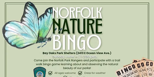 Norfolk Nature Bingo