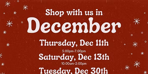 Shop with Plaid Door!