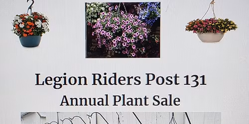 2026 Maple Lake Legion Riders Annual Hanging Basket Fundraiser