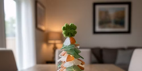 Luck of the Irish Sea Glass Tree
