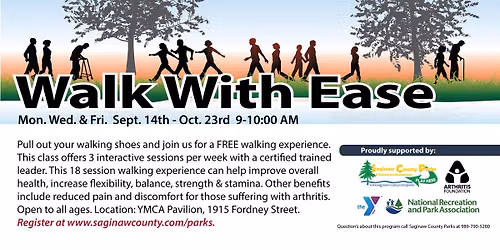 Walk with Ease (6 week\/18 session walking experience)