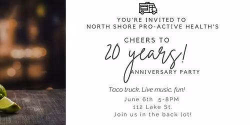 NSPAH 20-Year Anniversary Celebration!