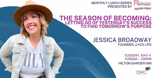 Monthly Speaker Series - The Season of Becoming