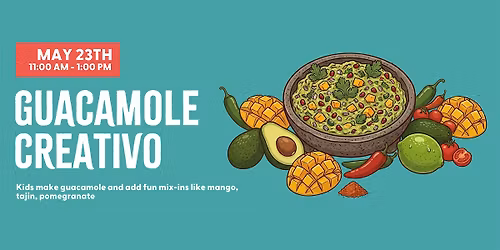 Mercado Gonz\u00e1lez Kids\u2019 Guacamole Making Class