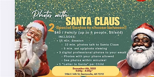 2025 - Photos with Santa at TNA Mobile Notary and Apostille Services!