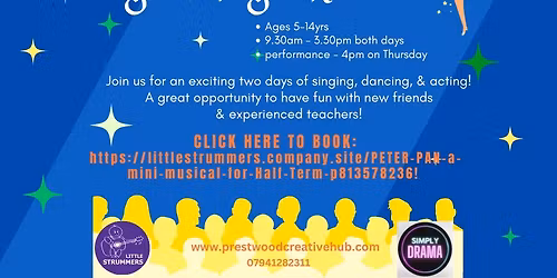 Peter Pan - Mini-Musical for Half Term