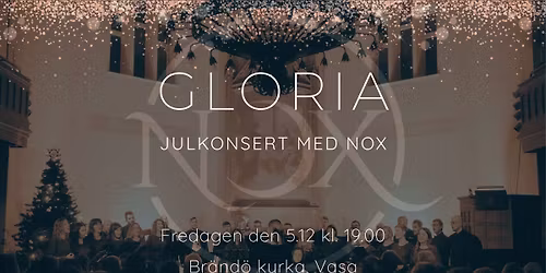 GLORIA - julkonsert med NOX