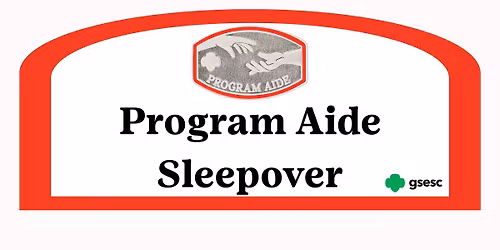 Program Aide Sleepover (April)