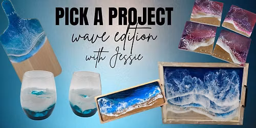 Epoxy Resin Waves with Jessie