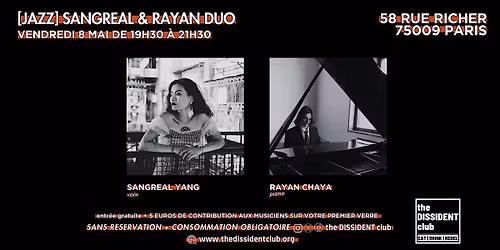 [JAZZ] Sangreal & Rayan duo