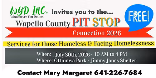 WAPELLO COUNTY PIT STOP CONNECTION 2026
