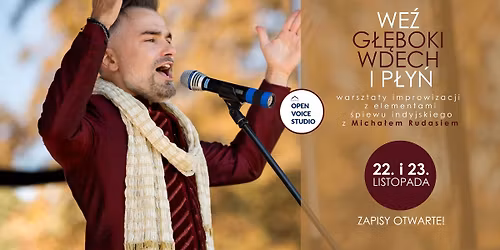 We\u017a g\u0142\u0119boki wdech i p\u0142y\u0144 - warsztaty z Micha\u0142em Rudasiem