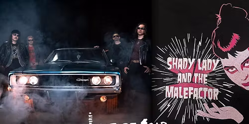 Shady Lady And The Malefactor - The Gonzoes - Isotope Soap p\u00e5 Rockan