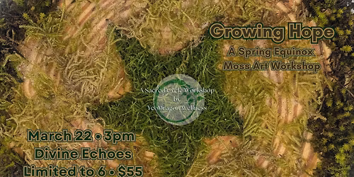 Growing Hope: A Spring Equinox Moss Art Workshop