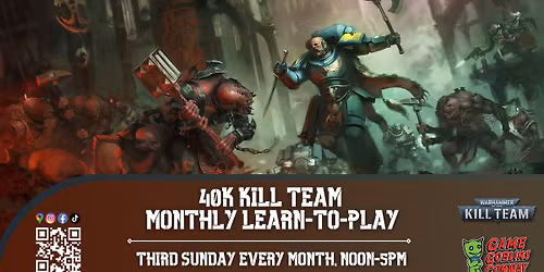 Warhammer 40K K*ll Team Learn to Play