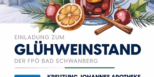 Glühweinstand der FPÖ Bad Schwanberg