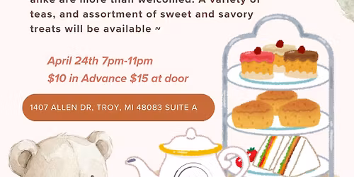 The littlest tea party