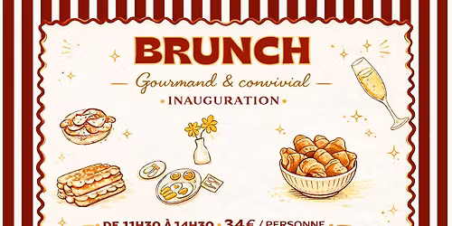 \ud83e\udd50 Inauguration du Brunch du CBR ! \ud83e\udd42