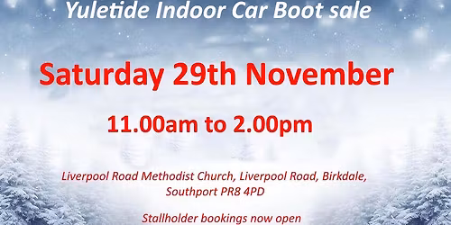 Indoor Car Boot Sale\/Flea Market