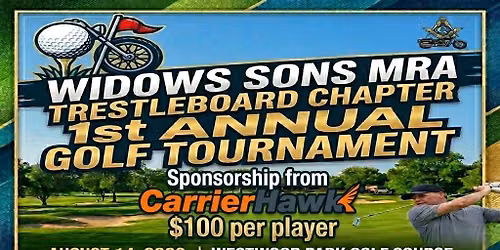 WS Trestleboard Chapter 1st Annual Golf Tournament  