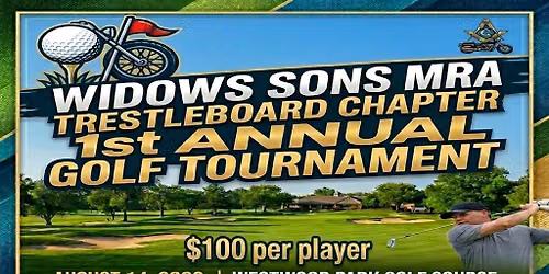 WS Trestleboard Chapter 1st Annual Golf Tournament  
