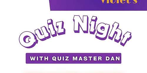 Quiz Night with Quiz master Dan